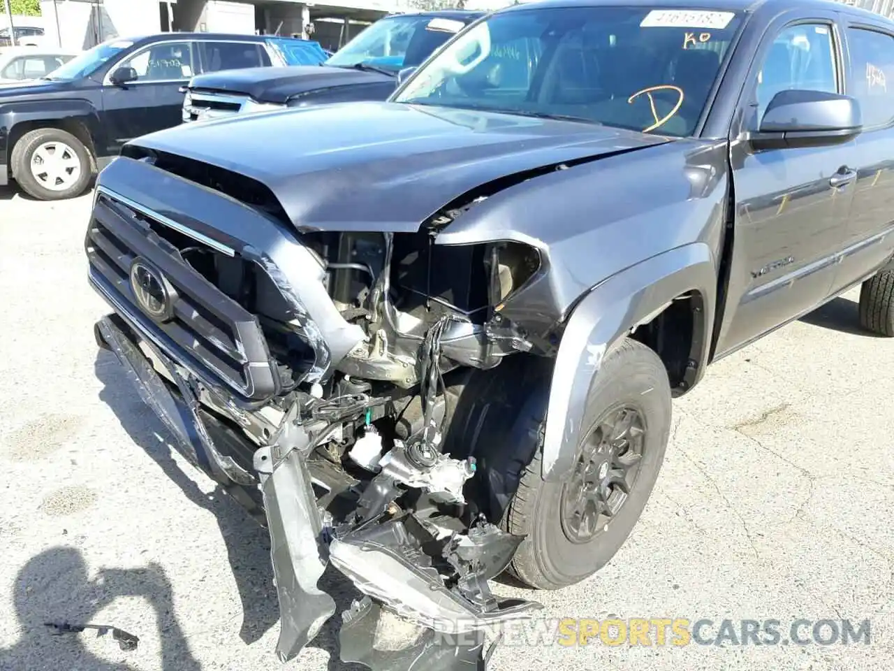 9 Photograph of a damaged car 3TMCZ5AN1MM444064 TOYOTA TACOMA 2021