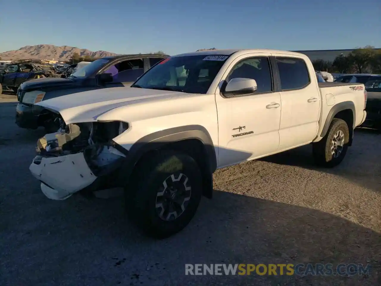 1 Photograph of a damaged car 3TMCZ5AN1MM444386 TOYOTA TACOMA 2021