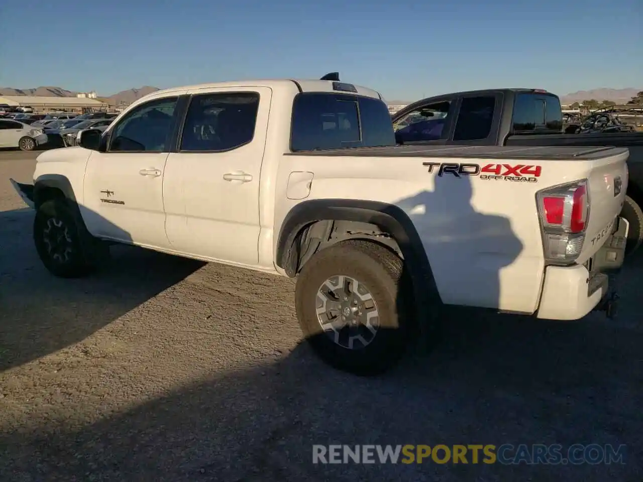 2 Photograph of a damaged car 3TMCZ5AN1MM444386 TOYOTA TACOMA 2021