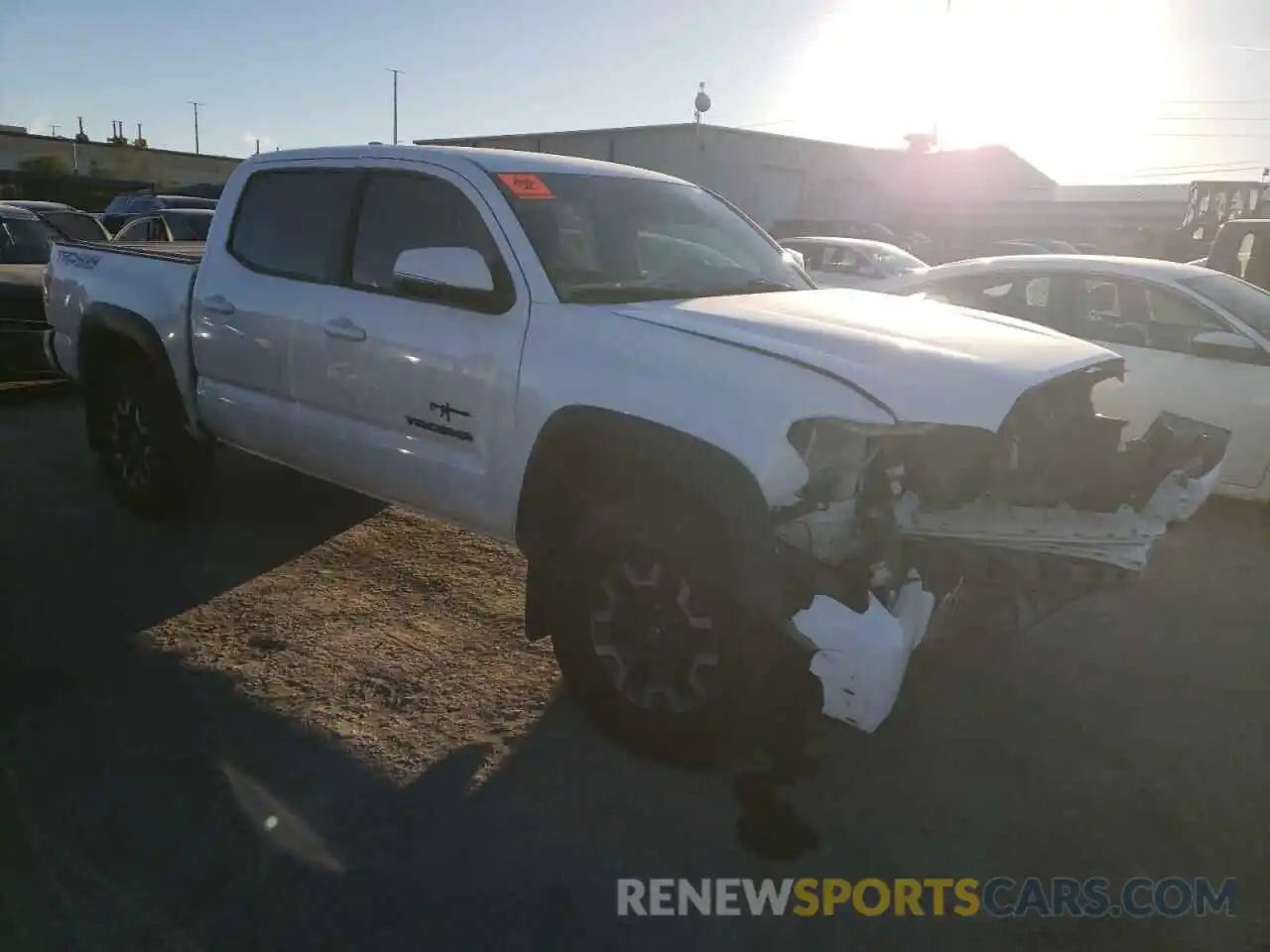 4 Photograph of a damaged car 3TMCZ5AN1MM444386 TOYOTA TACOMA 2021