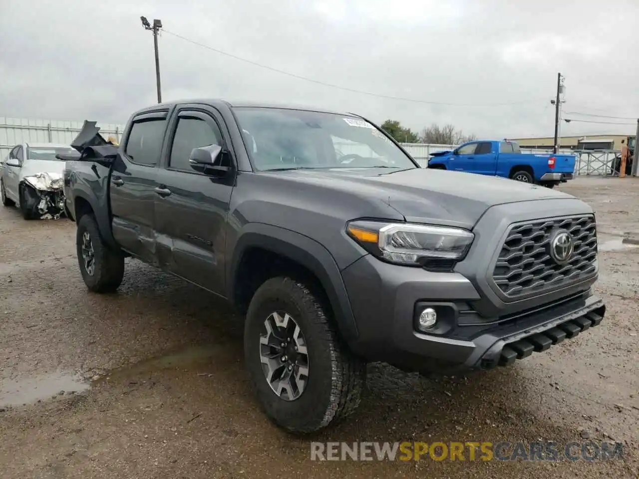 1 Photograph of a damaged car 3TMCZ5AN1MM448082 TOYOTA TACOMA 2021