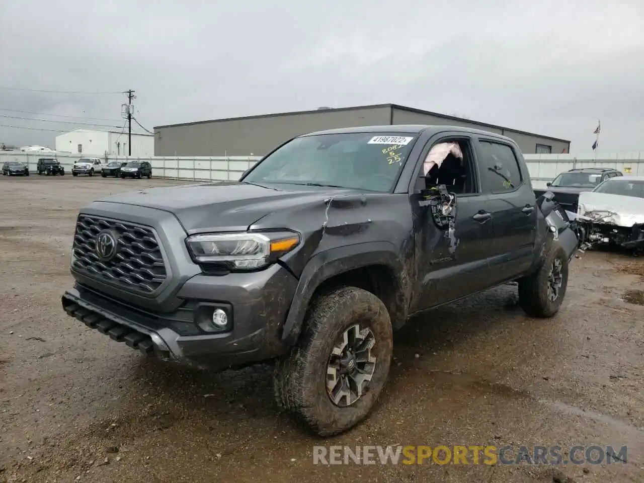 2 Photograph of a damaged car 3TMCZ5AN1MM448082 TOYOTA TACOMA 2021