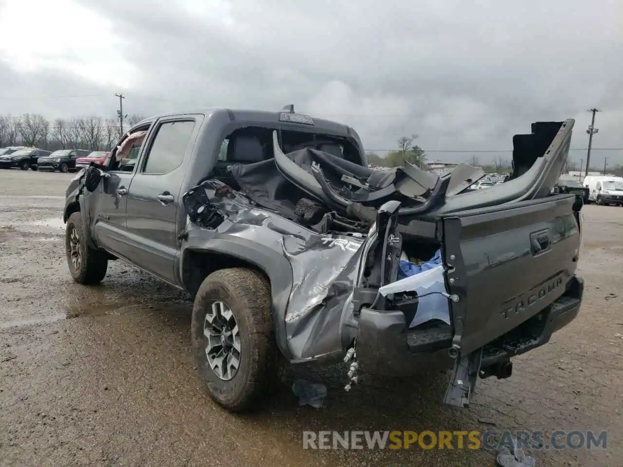 3 Photograph of a damaged car 3TMCZ5AN1MM448082 TOYOTA TACOMA 2021