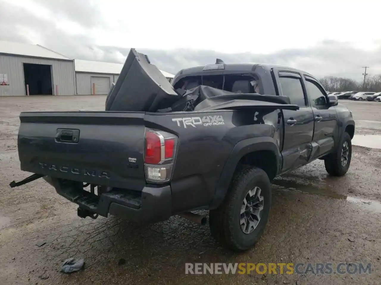 4 Photograph of a damaged car 3TMCZ5AN1MM448082 TOYOTA TACOMA 2021