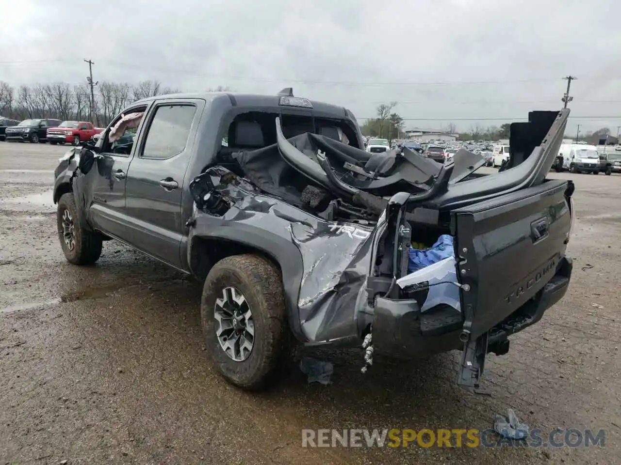 9 Photograph of a damaged car 3TMCZ5AN1MM448082 TOYOTA TACOMA 2021