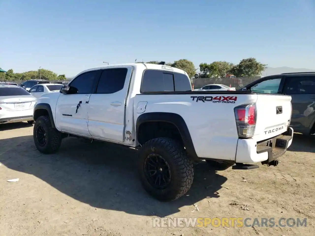 2 Photograph of a damaged car 3TMCZ5AN1MM449071 TOYOTA TACOMA 2021