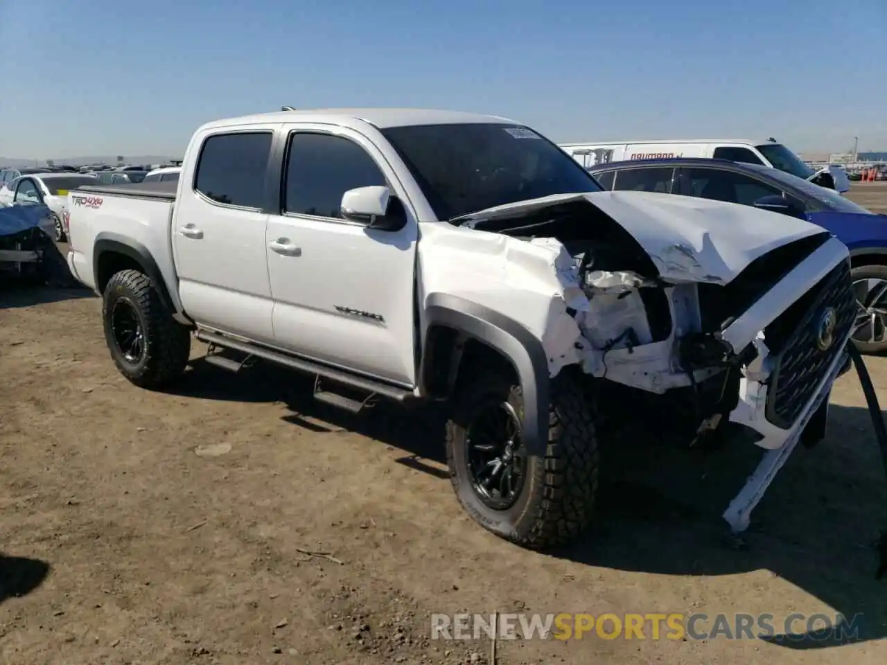 4 Photograph of a damaged car 3TMCZ5AN1MM449071 TOYOTA TACOMA 2021