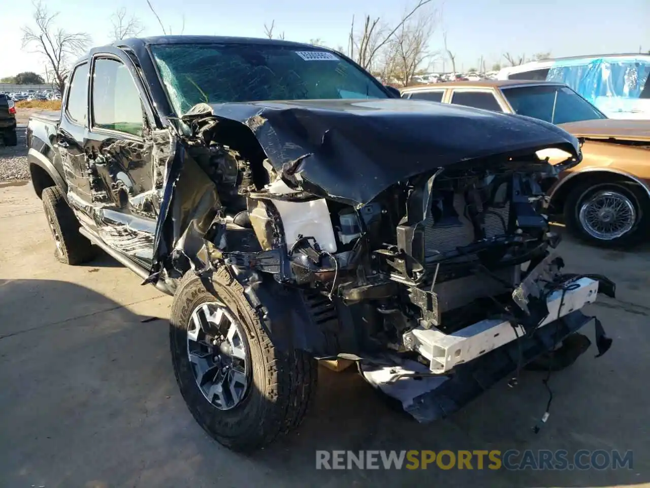 1 Photograph of a damaged car 3TMCZ5AN1MM450432 TOYOTA TACOMA 2021