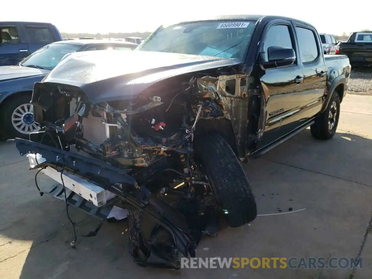 2 Photograph of a damaged car 3TMCZ5AN1MM450432 TOYOTA TACOMA 2021