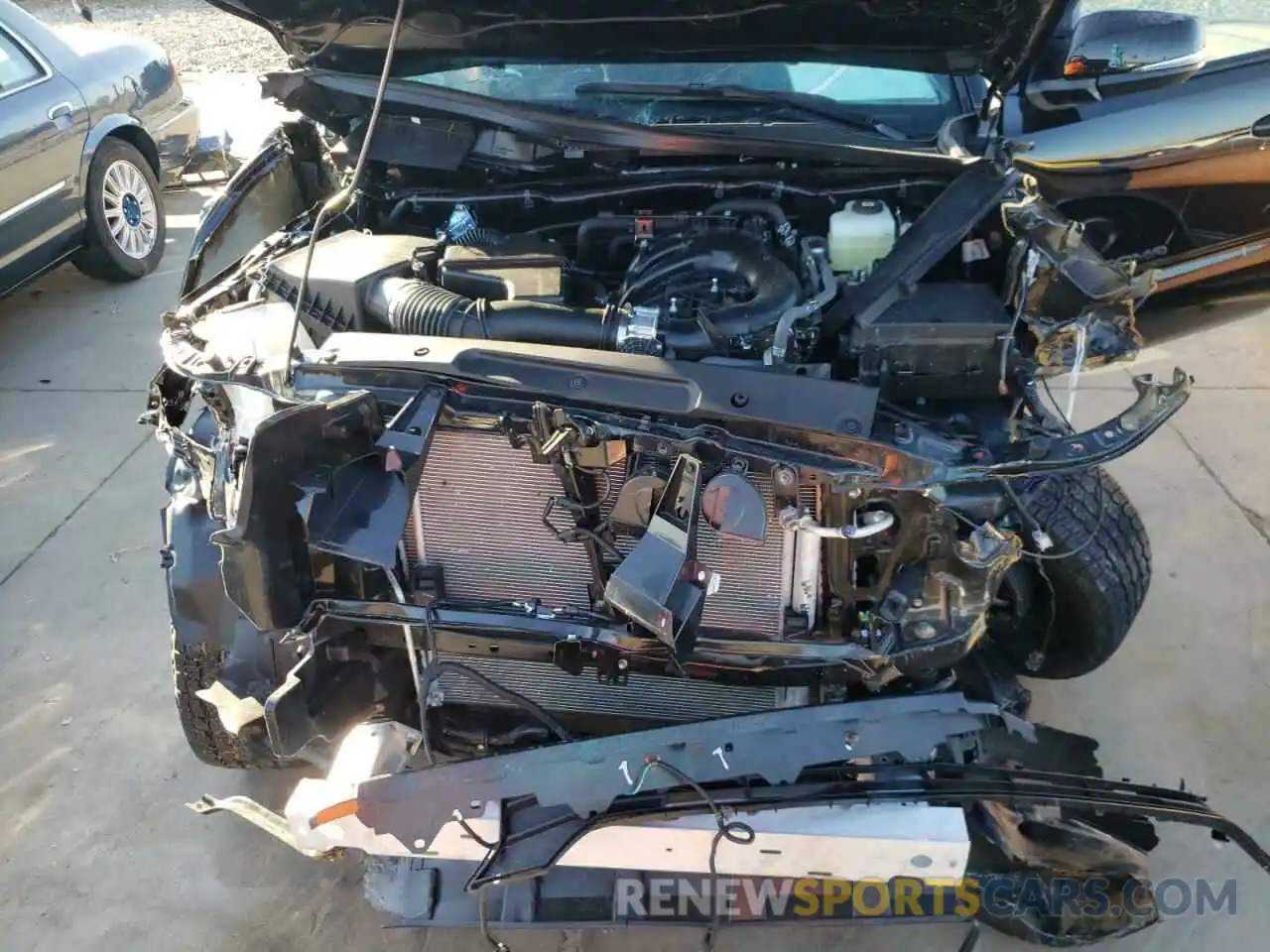 7 Photograph of a damaged car 3TMCZ5AN1MM450432 TOYOTA TACOMA 2021