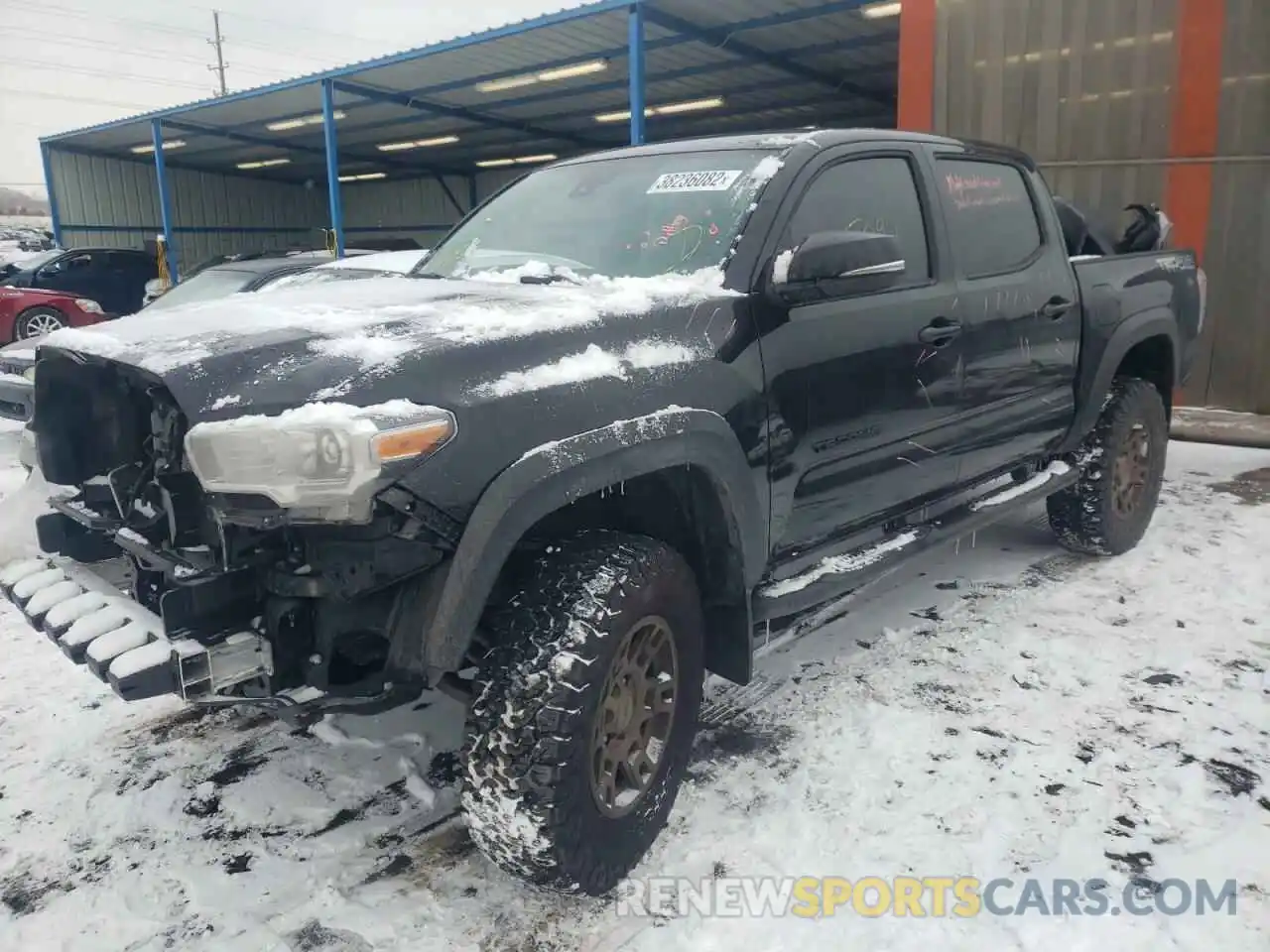 2 Photograph of a damaged car 3TMCZ5AN1MM452245 TOYOTA TACOMA 2021