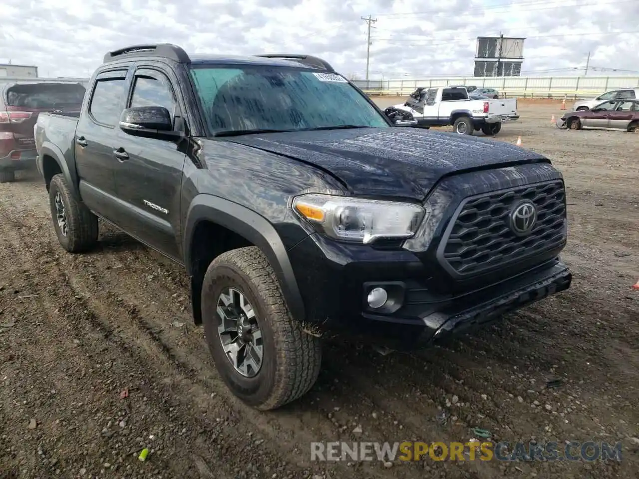 1 Photograph of a damaged car 3TMCZ5AN2MM370752 TOYOTA TACOMA 2021