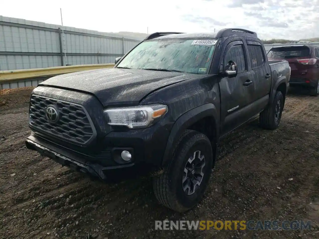 2 Photograph of a damaged car 3TMCZ5AN2MM370752 TOYOTA TACOMA 2021