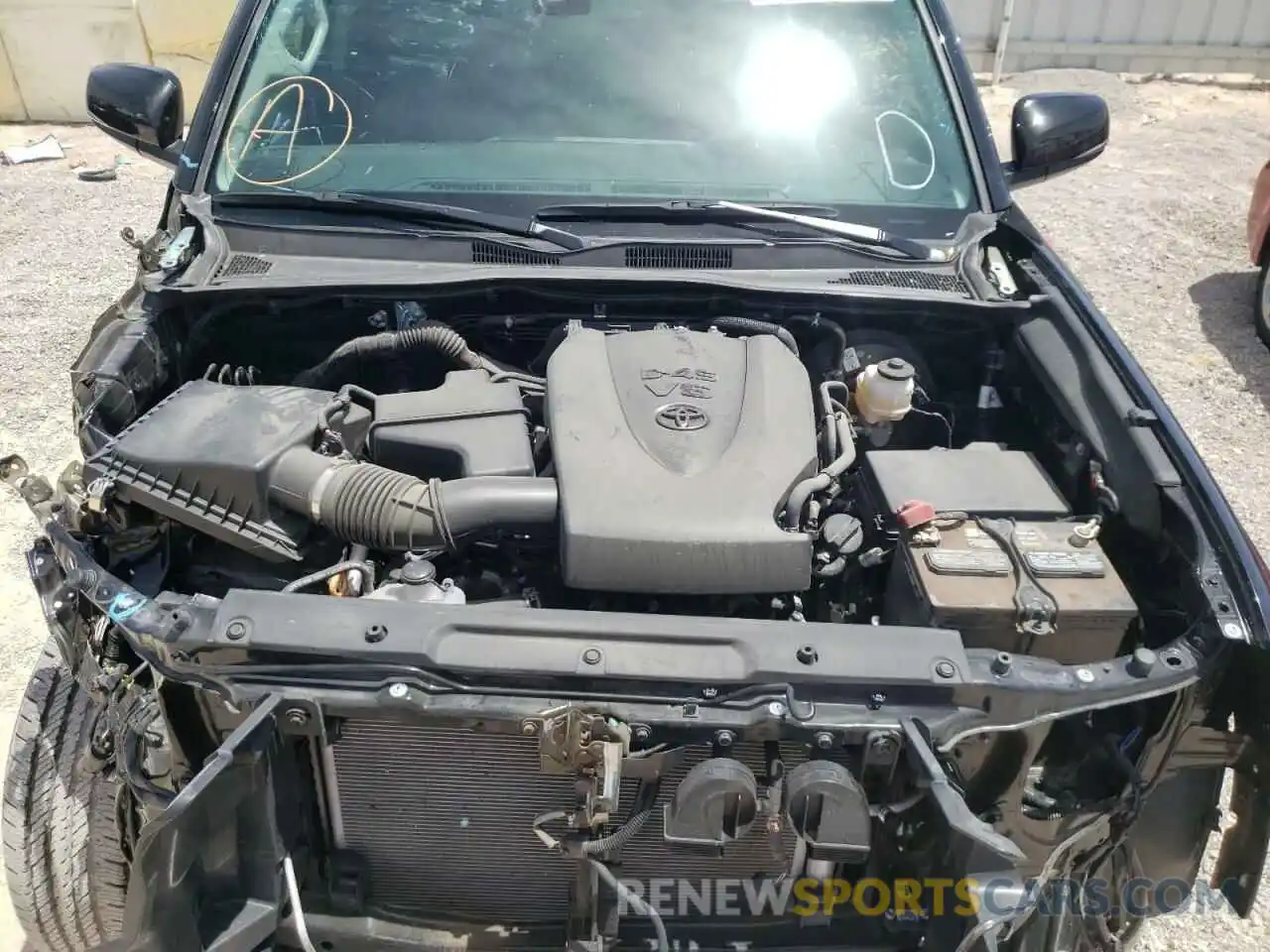 7 Photograph of a damaged car 3TMCZ5AN2MM372193 TOYOTA TACOMA 2021