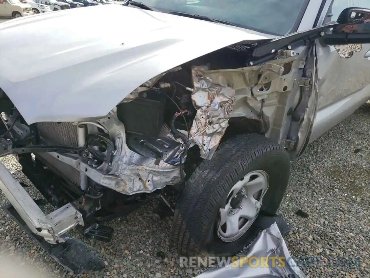 9 Photograph of a damaged car 3TMCZ5AN2MM374431 TOYOTA TACOMA 2021