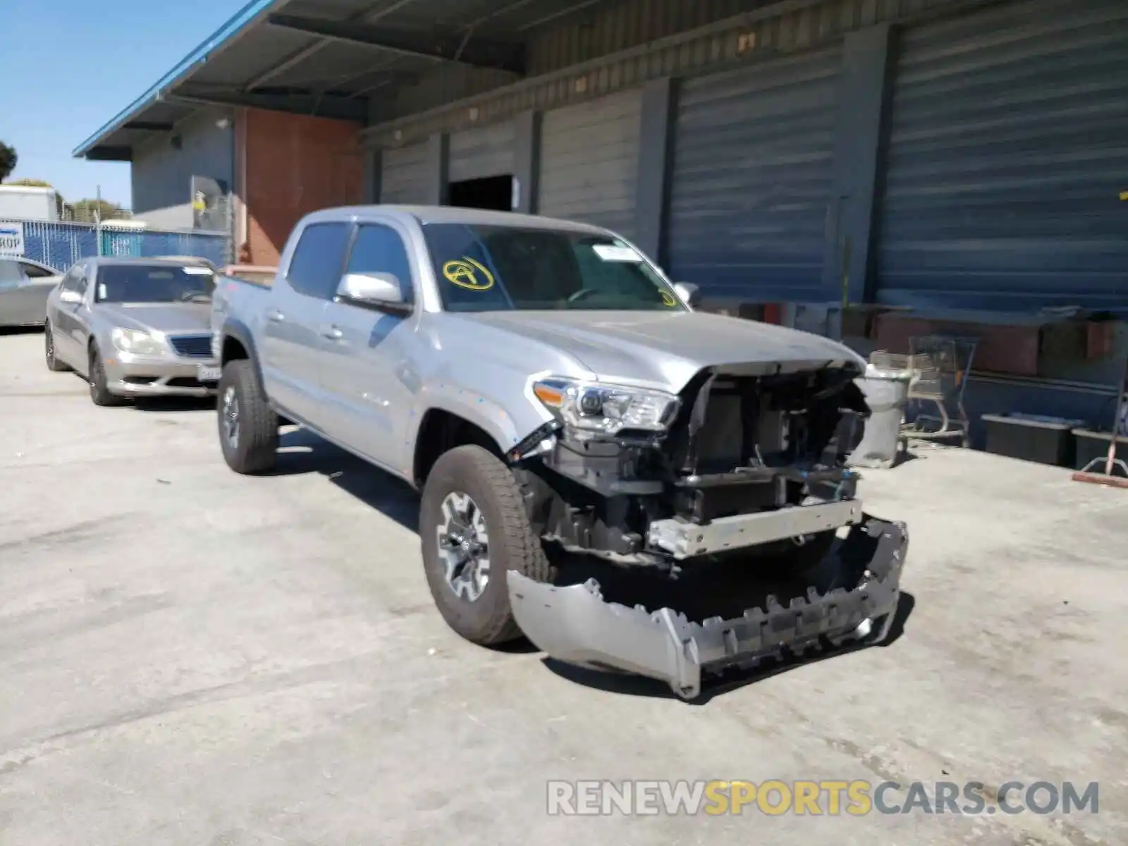 1 Photograph of a damaged car 3TMCZ5AN2MM375014 TOYOTA TACOMA 2021