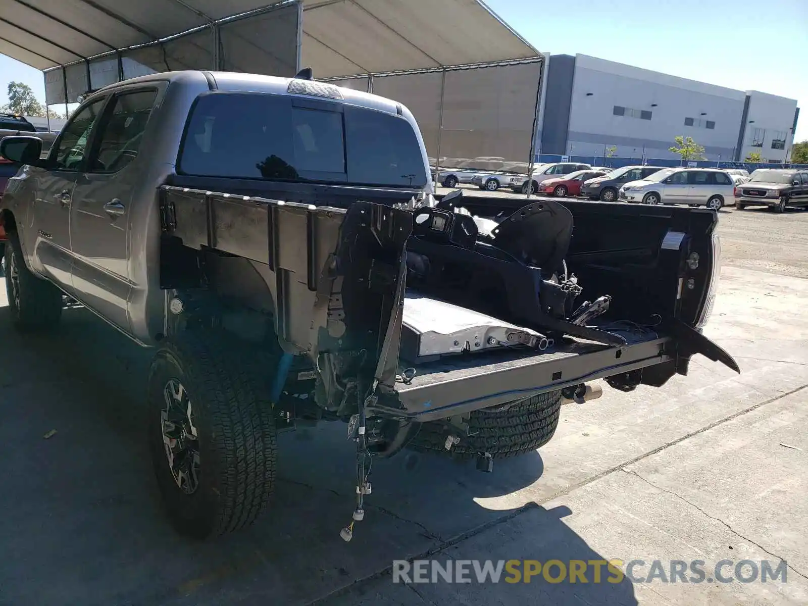 9 Photograph of a damaged car 3TMCZ5AN2MM375014 TOYOTA TACOMA 2021