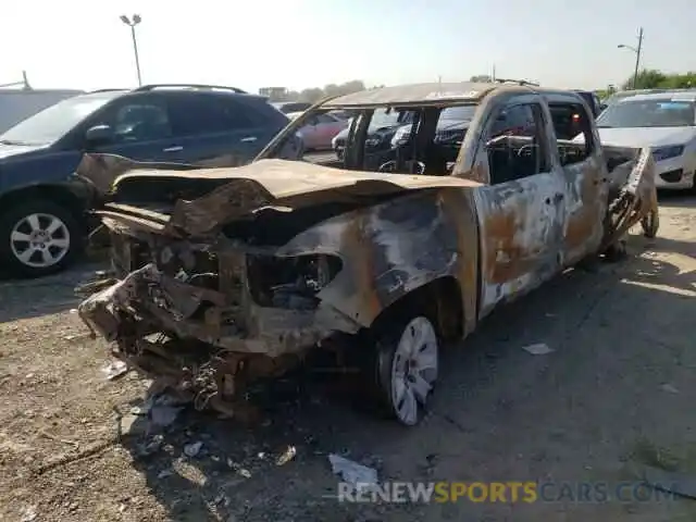 2 Photograph of a damaged car 3TMCZ5AN2MM376812 TOYOTA TACOMA 2021