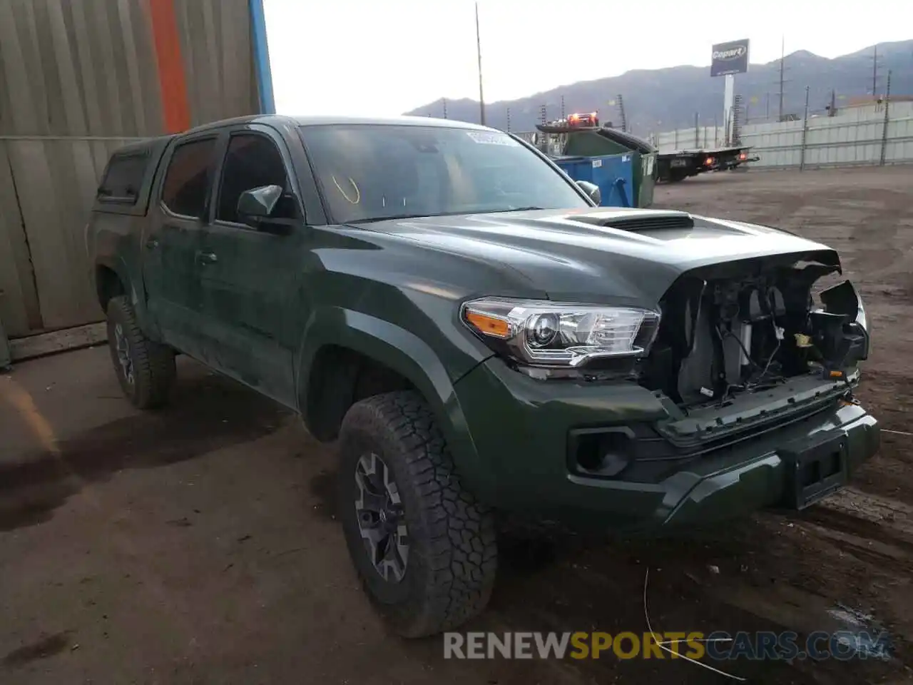 1 Photograph of a damaged car 3TMCZ5AN2MM389916 TOYOTA TACOMA 2021