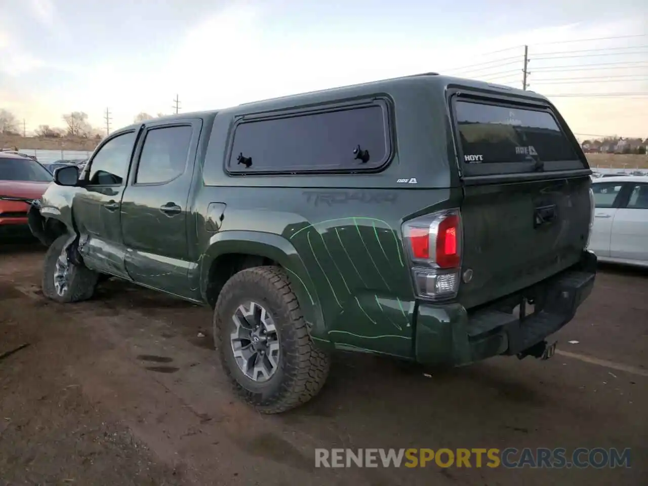 3 Photograph of a damaged car 3TMCZ5AN2MM389916 TOYOTA TACOMA 2021