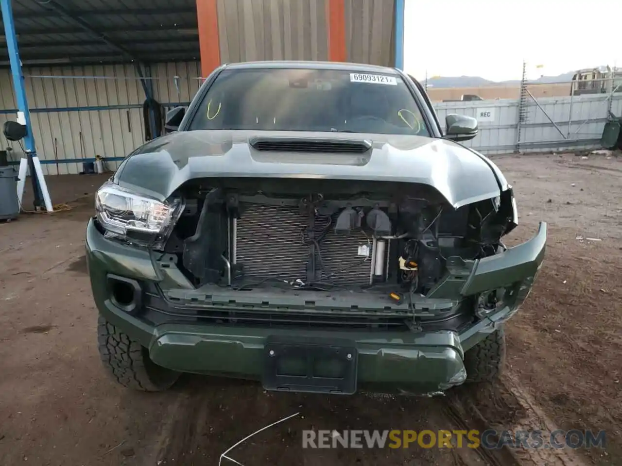 9 Photograph of a damaged car 3TMCZ5AN2MM389916 TOYOTA TACOMA 2021