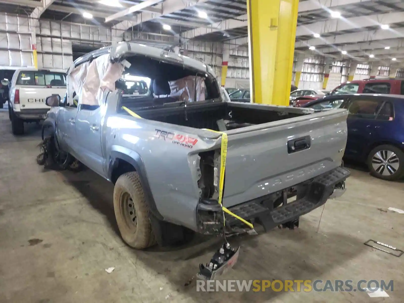 3 Photograph of a damaged car 3TMCZ5AN2MM390208 TOYOTA TACOMA 2021