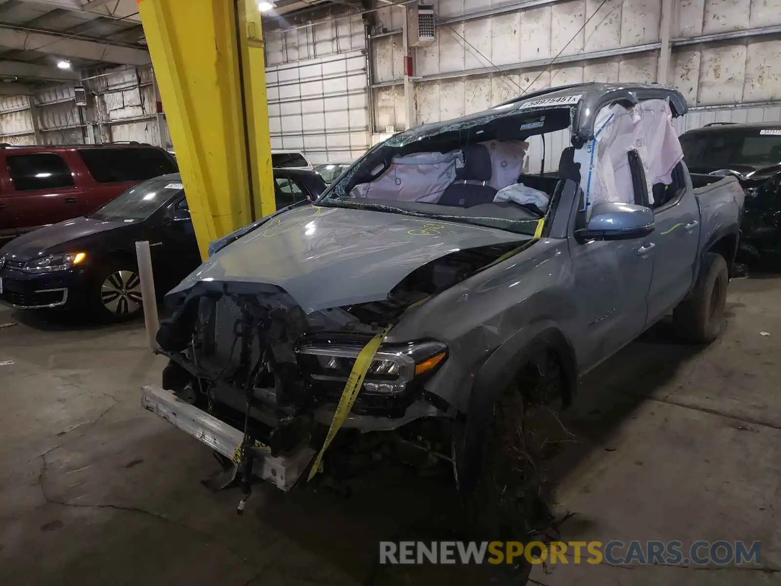 9 Photograph of a damaged car 3TMCZ5AN2MM390208 TOYOTA TACOMA 2021