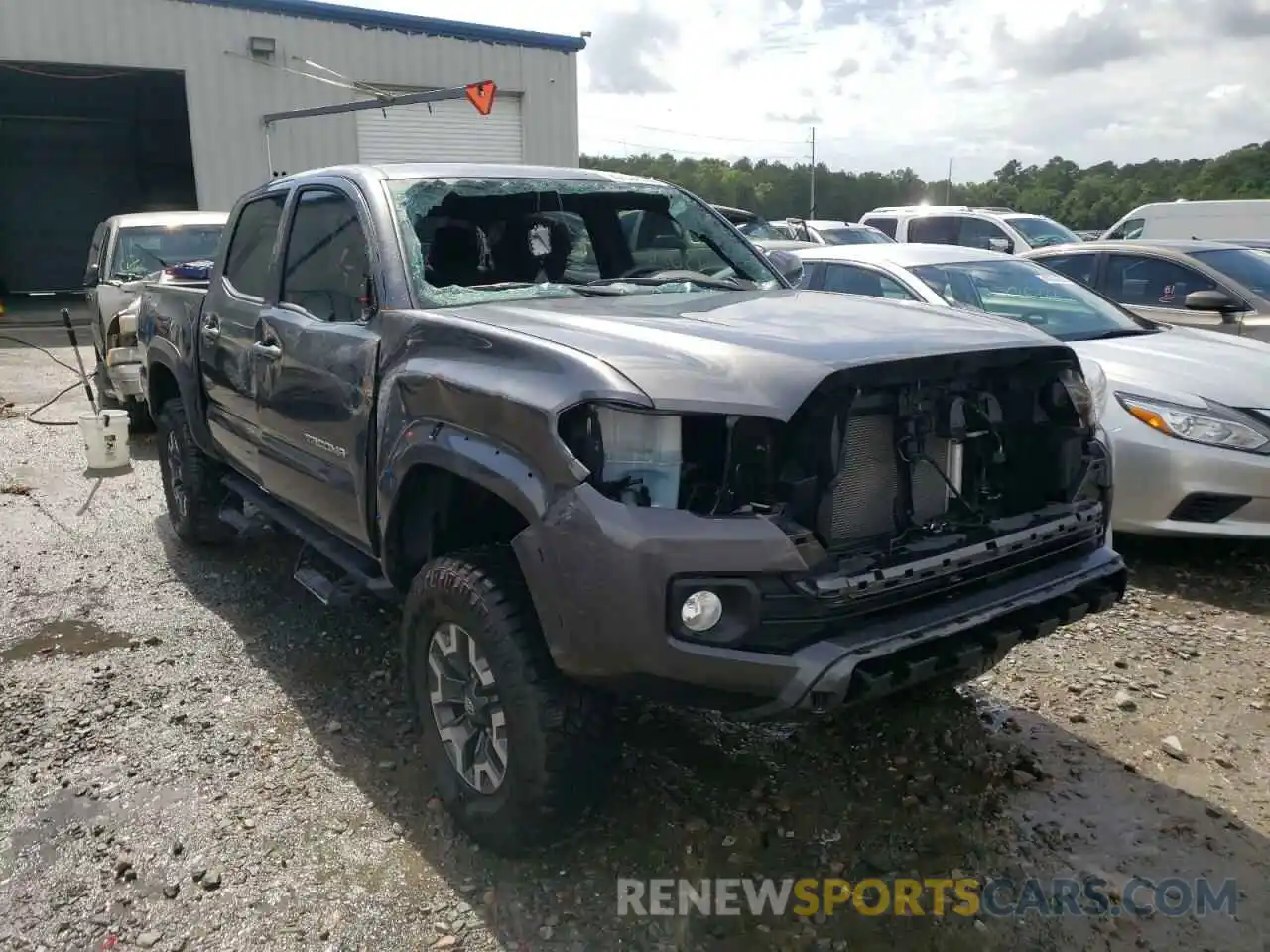 1 Photograph of a damaged car 3TMCZ5AN2MM394680 TOYOTA TACOMA 2021