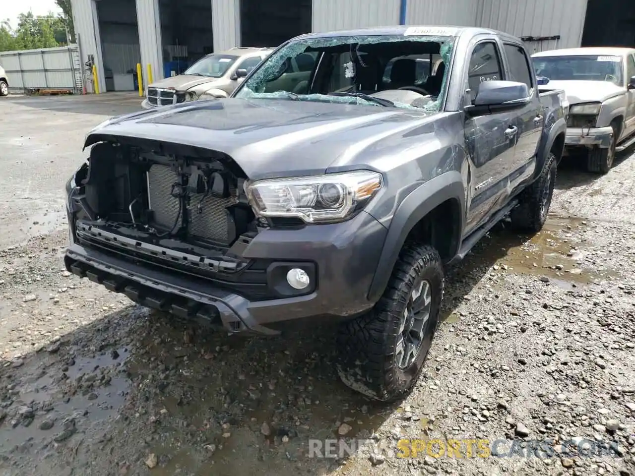 2 Photograph of a damaged car 3TMCZ5AN2MM394680 TOYOTA TACOMA 2021