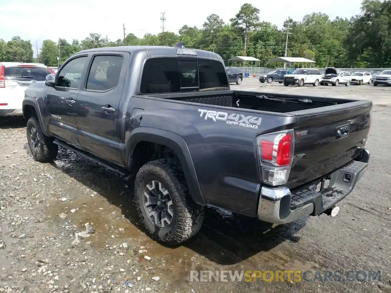 3 Photograph of a damaged car 3TMCZ5AN2MM394680 TOYOTA TACOMA 2021