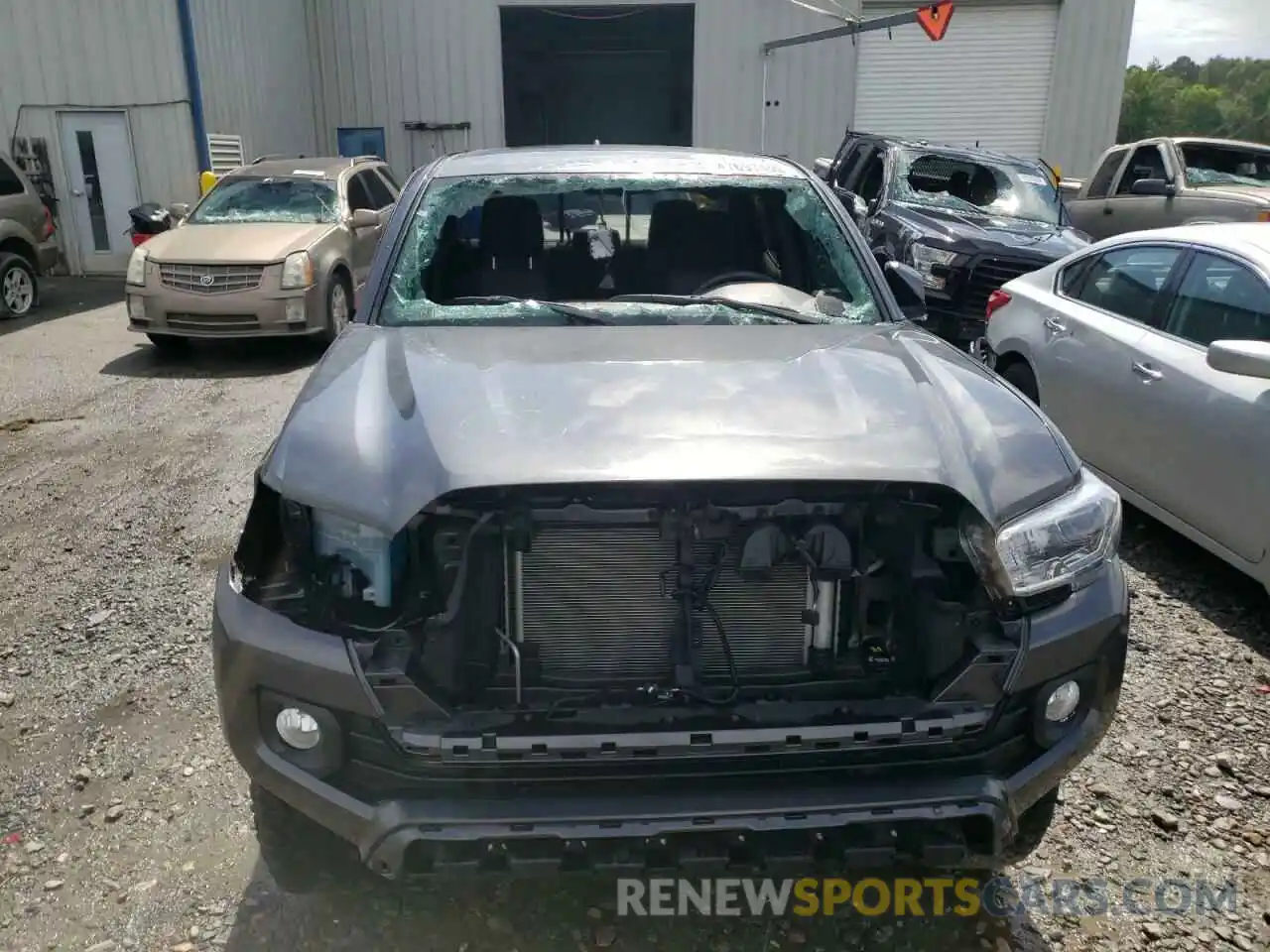 9 Photograph of a damaged car 3TMCZ5AN2MM394680 TOYOTA TACOMA 2021