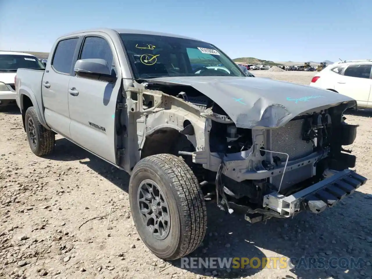 1 Photograph of a damaged car 3TMCZ5AN2MM394856 TOYOTA TACOMA 2021