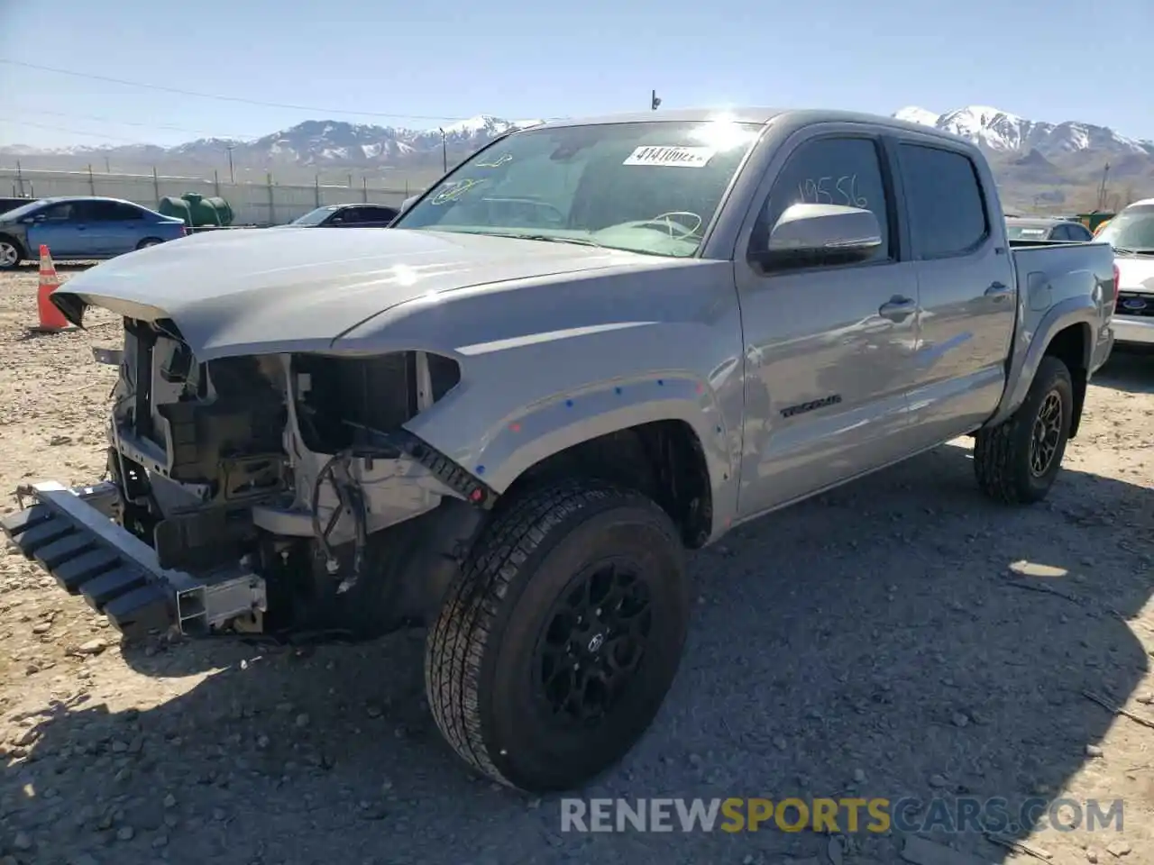 2 Photograph of a damaged car 3TMCZ5AN2MM394856 TOYOTA TACOMA 2021