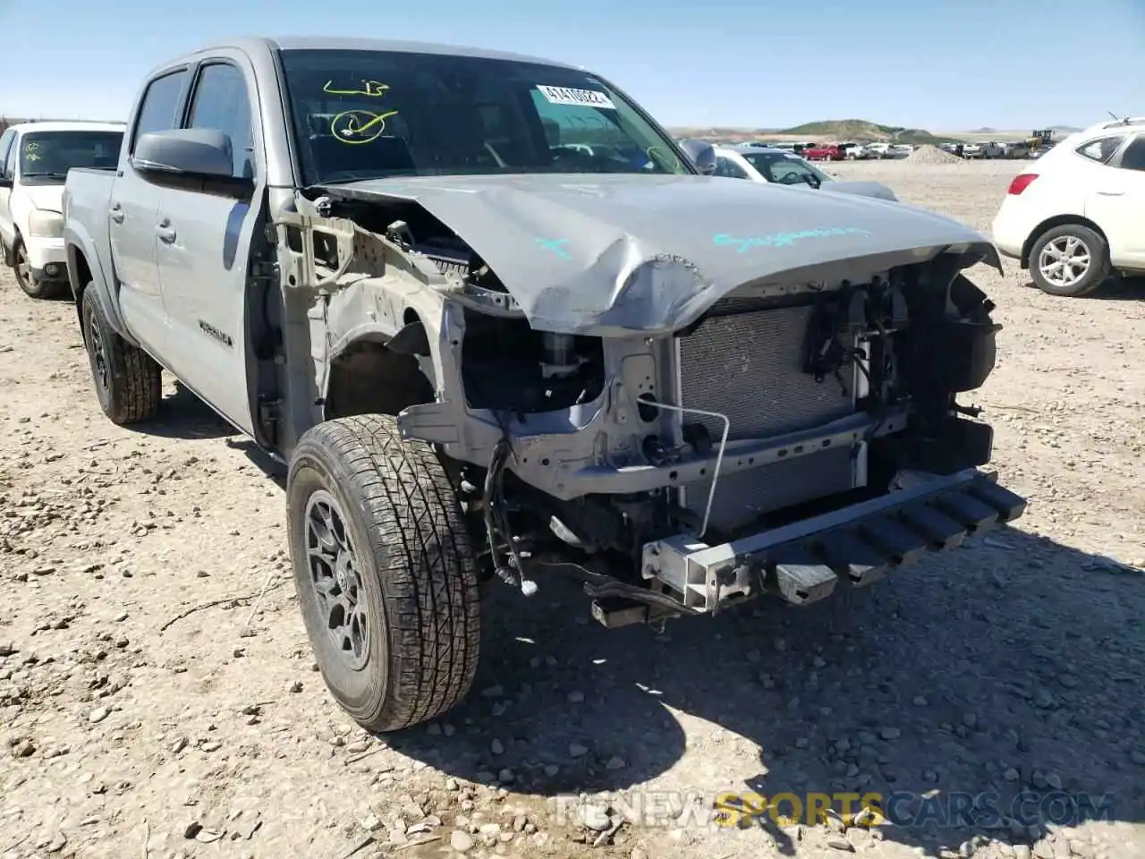 9 Photograph of a damaged car 3TMCZ5AN2MM394856 TOYOTA TACOMA 2021