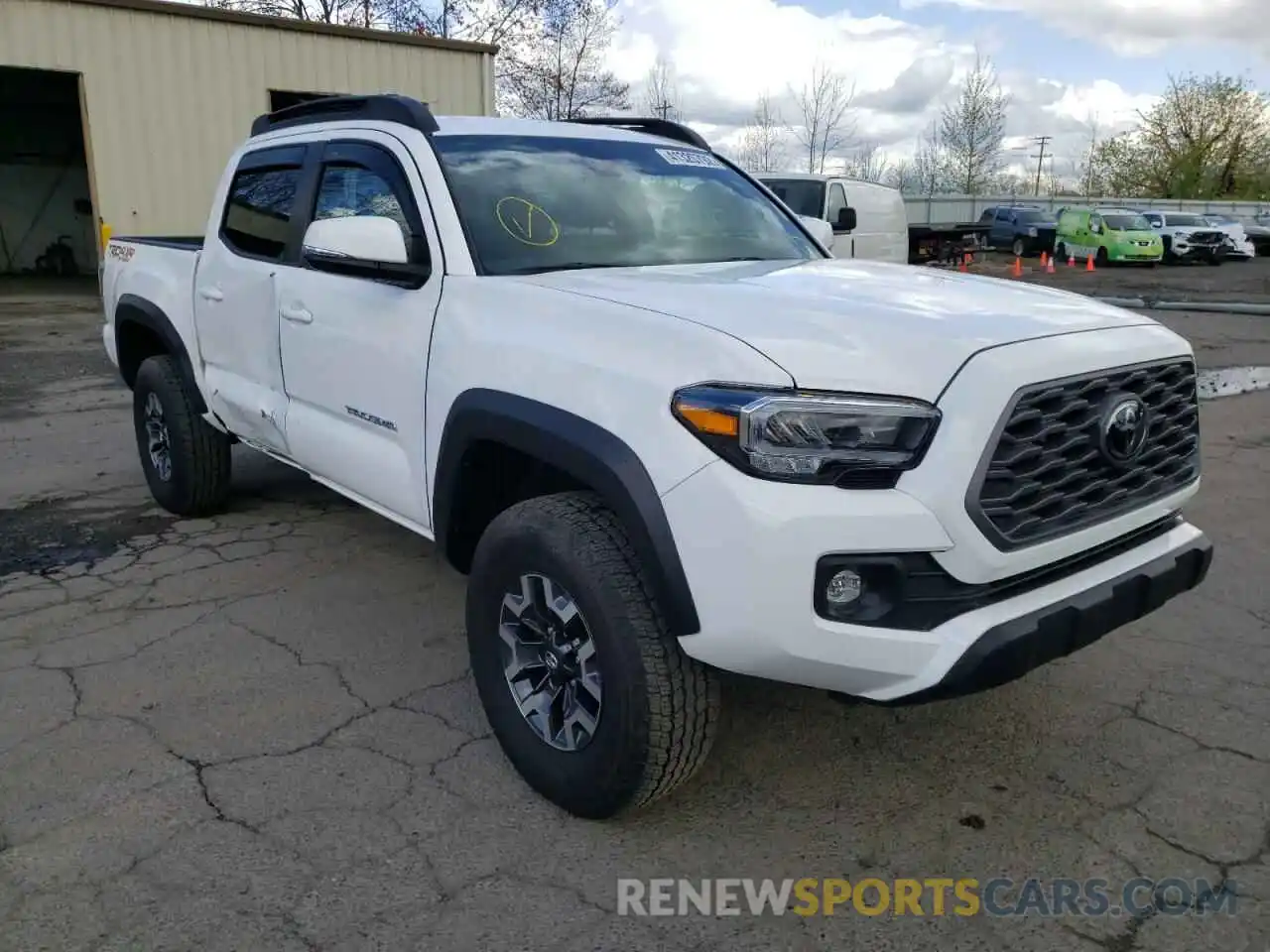 1 Photograph of a damaged car 3TMCZ5AN2MM397692 TOYOTA TACOMA 2021