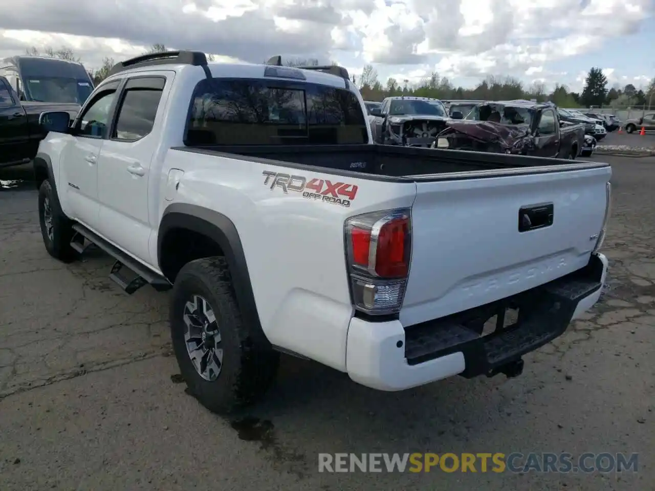 3 Photograph of a damaged car 3TMCZ5AN2MM397692 TOYOTA TACOMA 2021