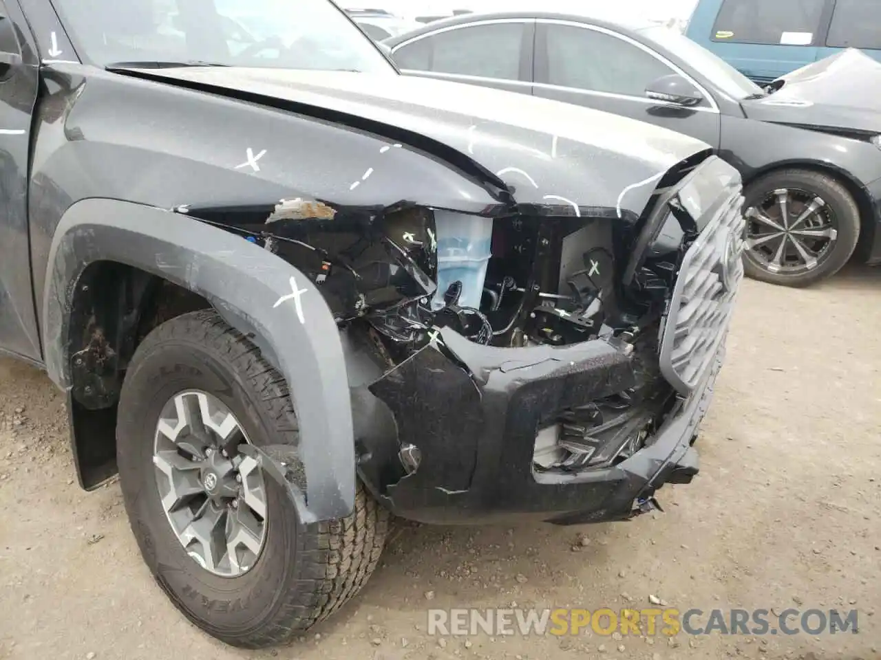 9 Photograph of a damaged car 3TMCZ5AN2MM398695 TOYOTA TACOMA 2021