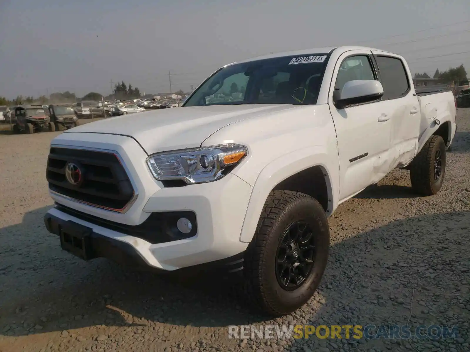 2 Photograph of a damaged car 3TMCZ5AN2MM400851 TOYOTA TACOMA 2021