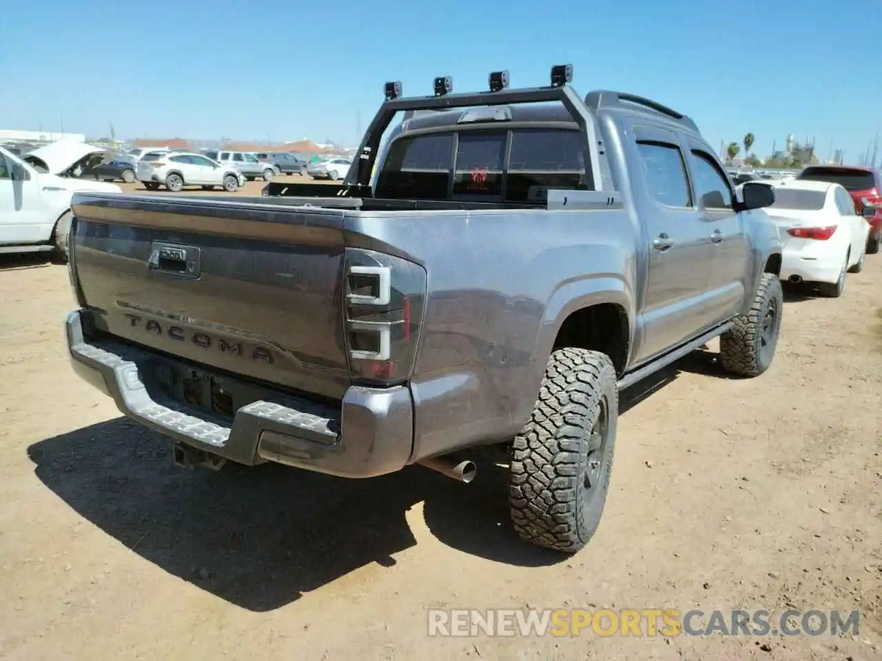 4 Photograph of a damaged car 3TMCZ5AN2MM406262 TOYOTA TACOMA 2021