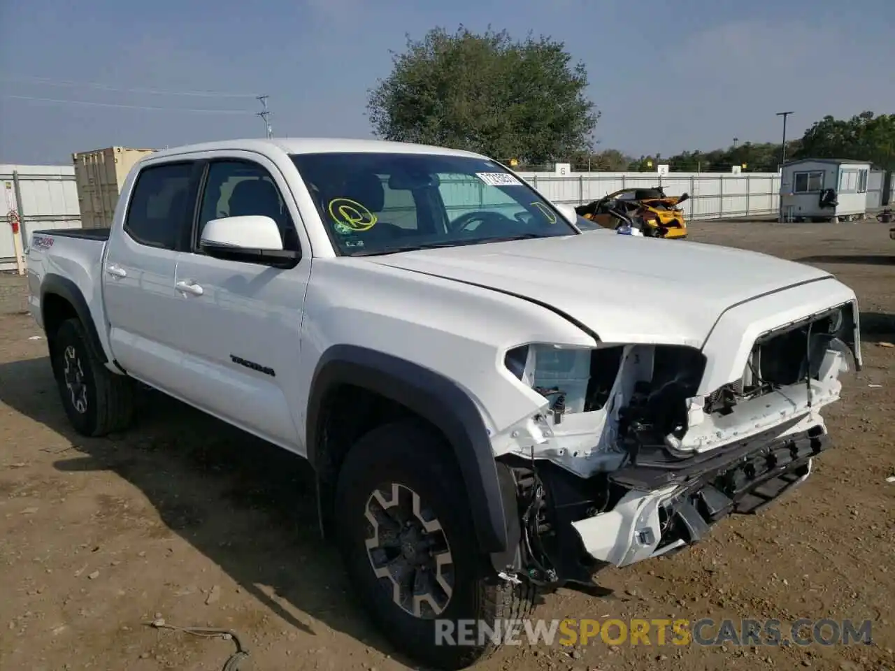 1 Photograph of a damaged car 3TMCZ5AN2MM408268 TOYOTA TACOMA 2021