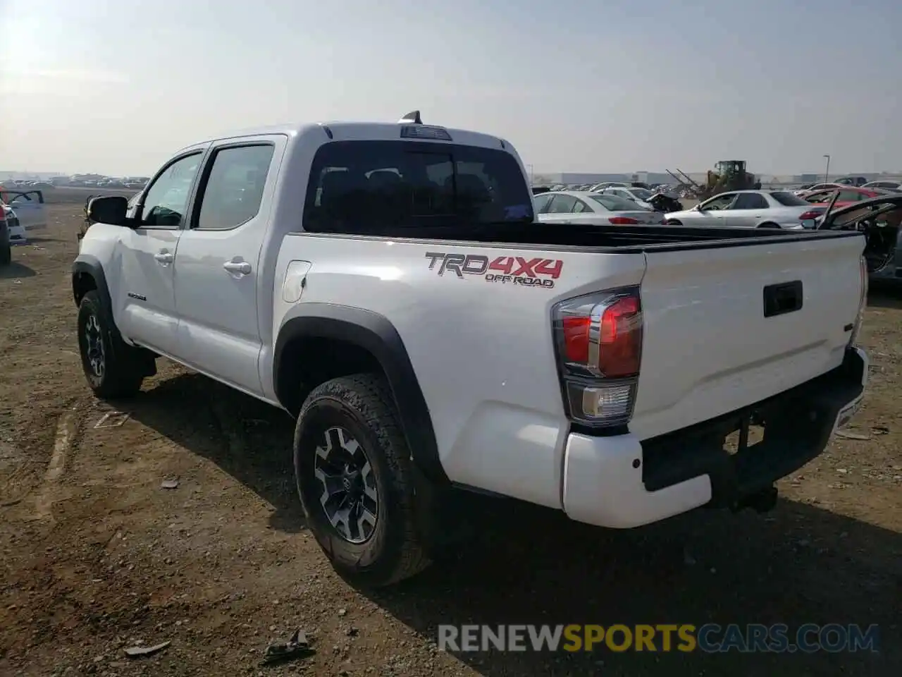 3 Photograph of a damaged car 3TMCZ5AN2MM408268 TOYOTA TACOMA 2021