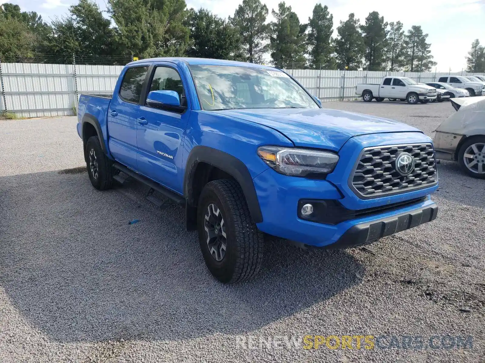 1 Photograph of a damaged car 3TMCZ5AN2MM422476 TOYOTA TACOMA 2021