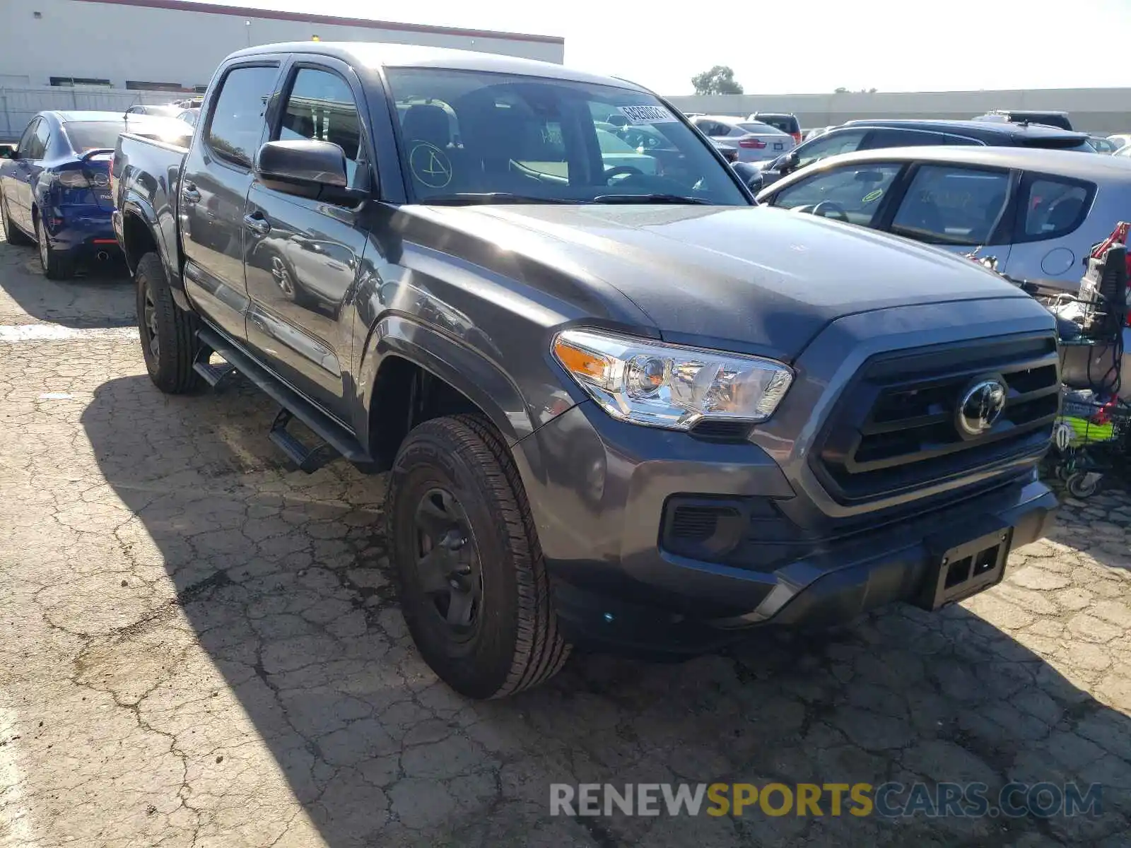 1 Photograph of a damaged car 3TMCZ5AN2MM427418 TOYOTA TACOMA 2021