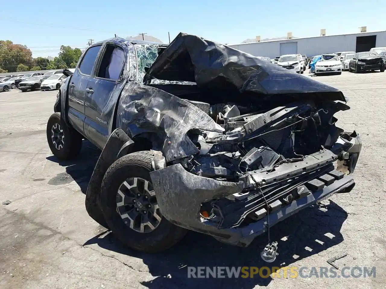 1 Photograph of a damaged car 3TMCZ5AN2MM428147 TOYOTA TACOMA 2021