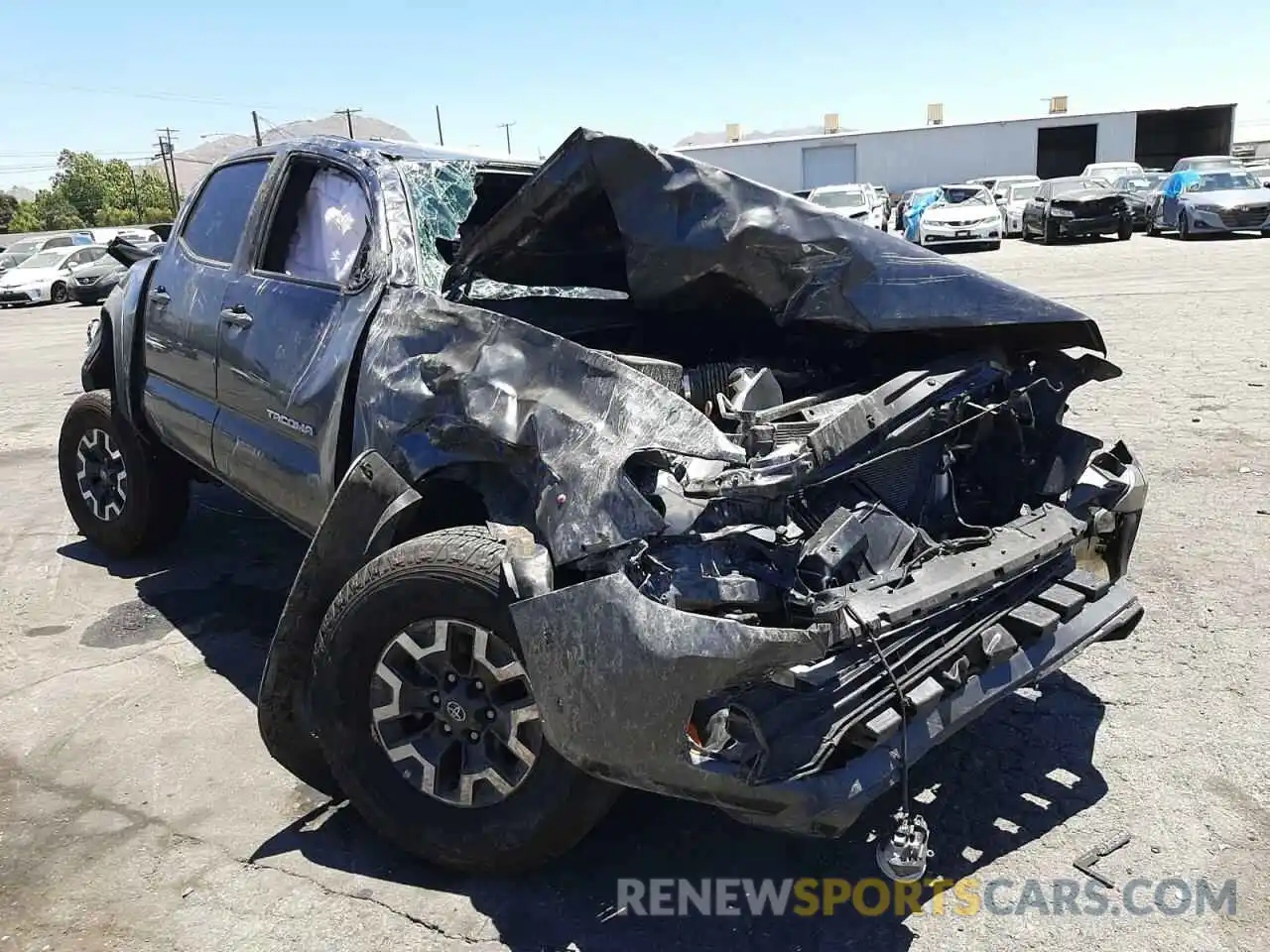 9 Photograph of a damaged car 3TMCZ5AN2MM428147 TOYOTA TACOMA 2021