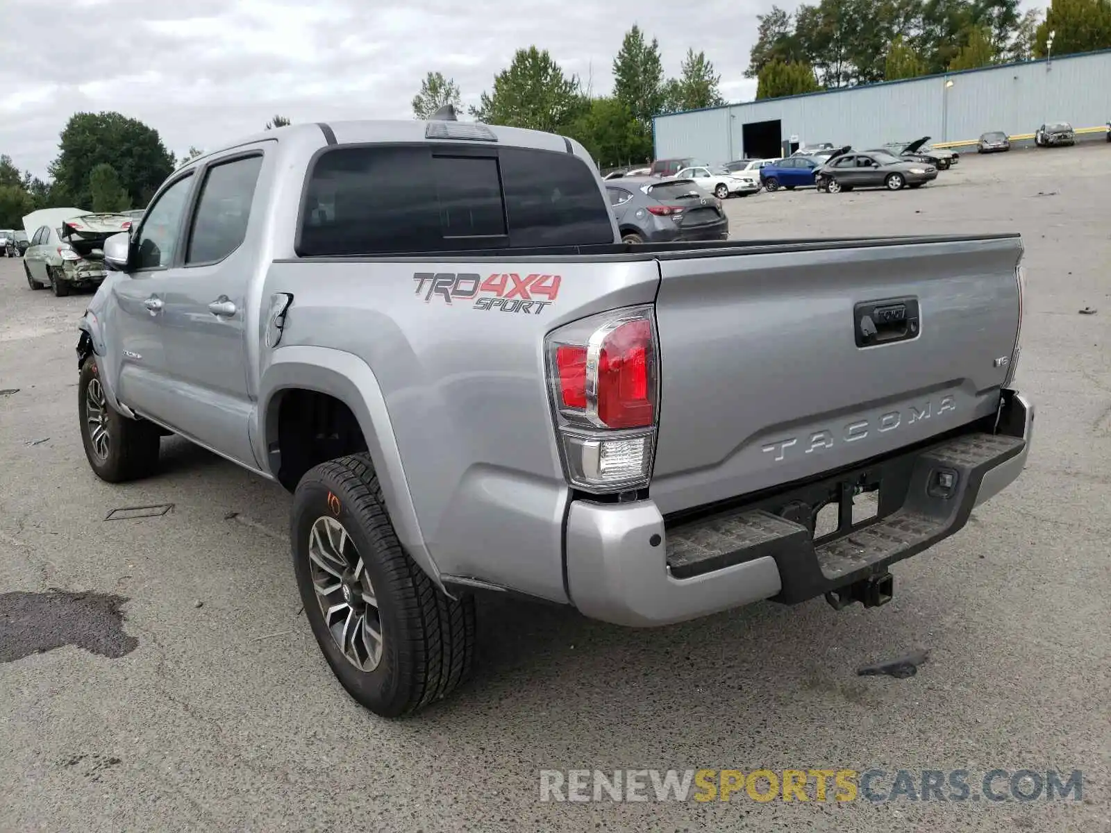 3 Photograph of a damaged car 3TMCZ5AN2MM428455 TOYOTA TACOMA 2021