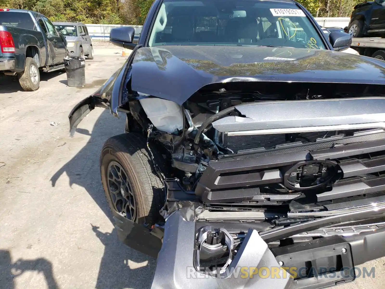 9 Photograph of a damaged car 3TMCZ5AN2MM429217 TOYOTA TACOMA 2021