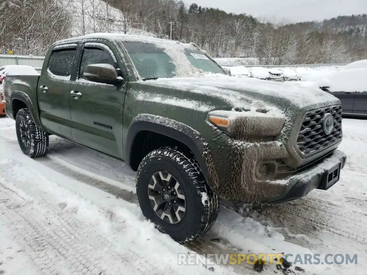 1 Photograph of a damaged car 3TMCZ5AN2MM435826 TOYOTA TACOMA 2021