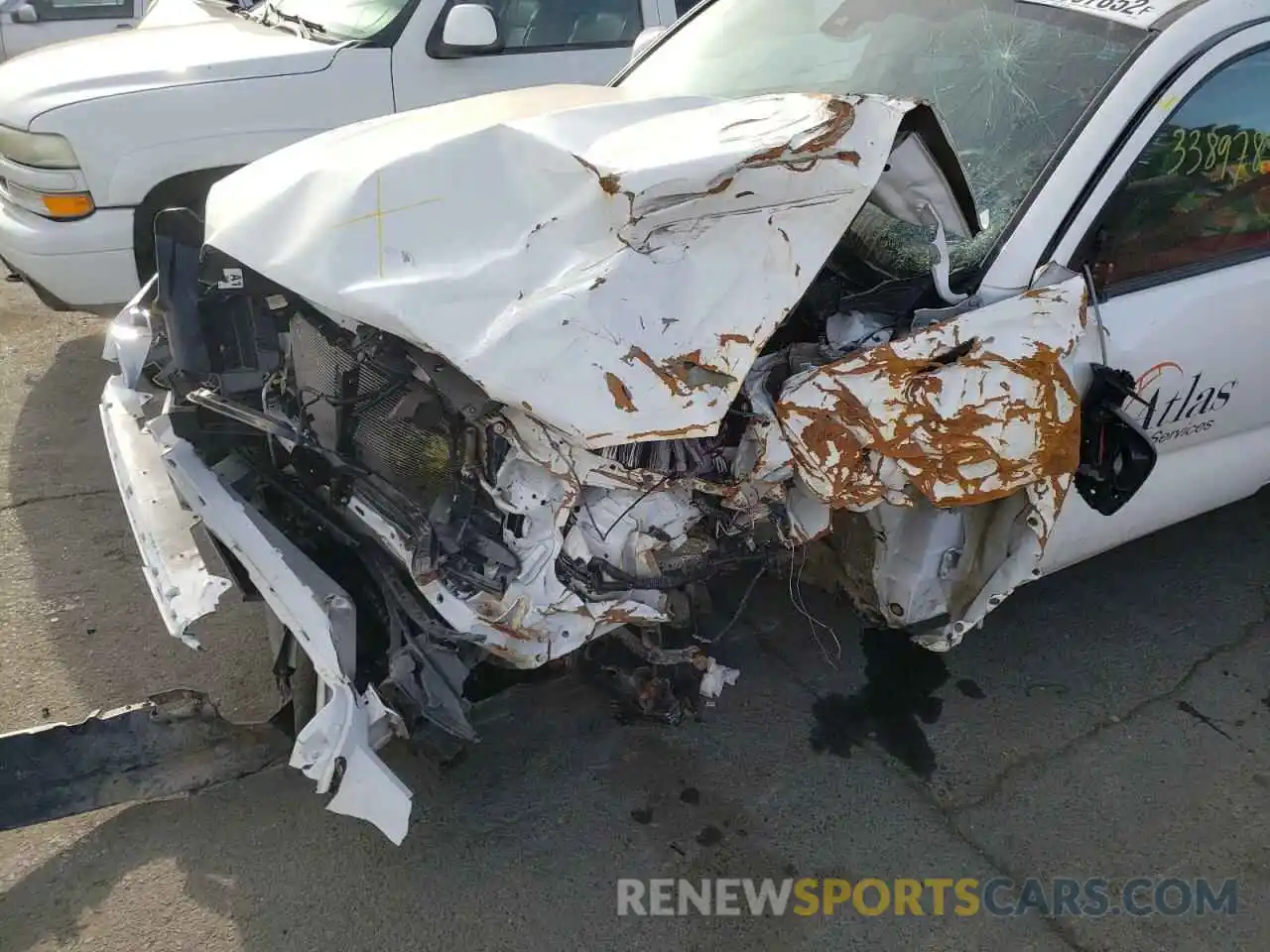 9 Photograph of a damaged car 3TMCZ5AN2MM437656 TOYOTA TACOMA 2021