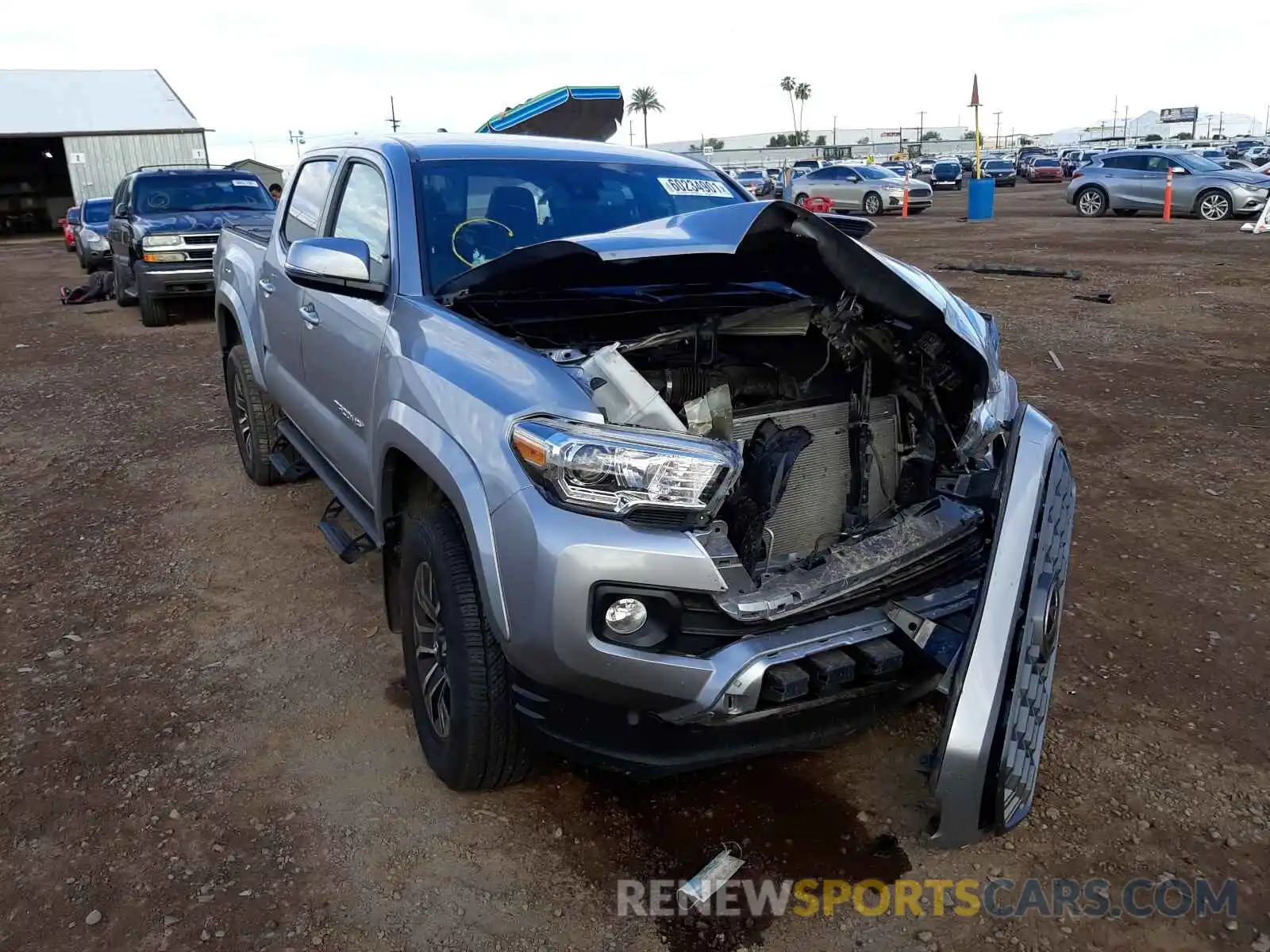 1 Photograph of a damaged car 3TMCZ5AN2MM439763 TOYOTA TACOMA 2021